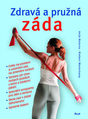 Zdravá a pružná záda : cviky na posílení a uvolnění zad, na zmírnění bolestí, sestavy při chronických potížích s krční a bederní