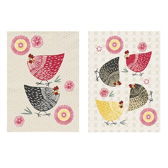 Utěrka    TITOR45S02 KOHOUTEK & SLEPIČKA KIUB