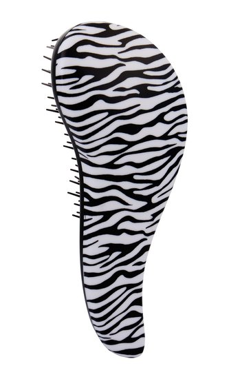 Detangler Detangling Kartáč na vlasy 1 ks Zebra White pro ženy Detangler Detangling Kartáč na vlasy 1 ks Zebra White pro ženy