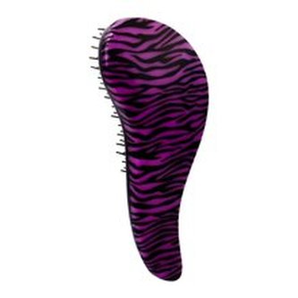 Detangler Detangling Kartáč na vlasy 1 ks Zebra Violet pro ženy Detangler Detangling Kartáč na vlasy 1 ks Zebra Violet pro ženy