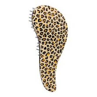 Detangler Detangling Kartáč na vlasy 1 ks Leopard Yellow pro ženy Detangler Detangling Kartáč na vlasy 1 ks Leopard Yellow pro ženy