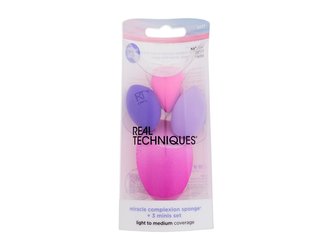 Real Techniques Miracle Complexion Sponge Aplikátor + 3 Minis Set 1 ks pro ženy