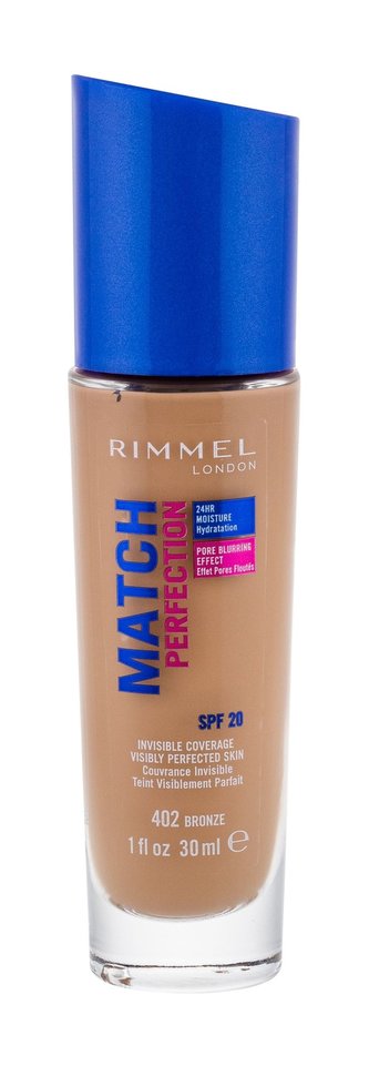 Rimmel London Match Perfection Makeup SPF20 30 ml 402 Bronze pro ženy