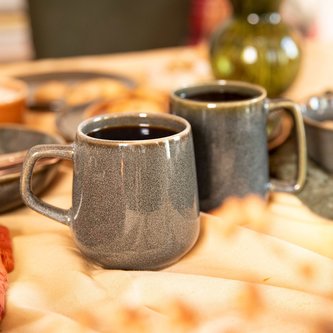 Hrnek | MYSTIC | velký šedý | 0,58 l | 863733 Homla