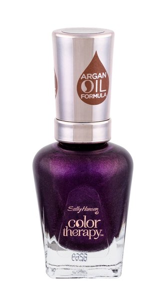 Sally Hansen Color Therapy Lak na nehty 14,7 ml 402 Plum Euphoria pro ženy