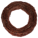 Věnec proutěný, pr. 40cm.