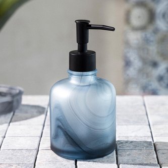 Dávkovač | SAFFIE | černá | 8,4x16,8cm | 861531 Homla