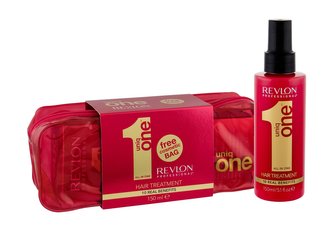 Revlon Professional Uniq One bezoplachová maska na vlasy 150 ml + kosmetická taška