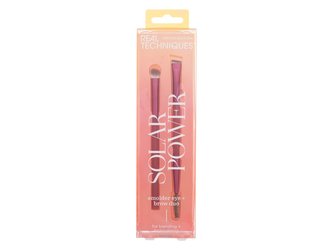 Real Techniques Solar Power Štětec Smolder Eye + Brow Duo 1 ks pro ženy