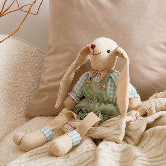 Velikonoční figurka | MAURO | sedící zajíček | 45 cm | 883601 Homla