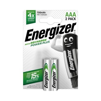 Nabíjecí baterie Energizer POWER Plus AAA 700 mAh 2pack