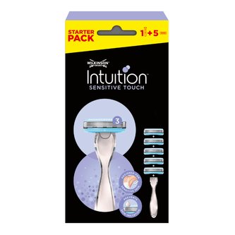 Wilkinson Intuition Sensitive Touch strojek + 5 náhradních hlavic