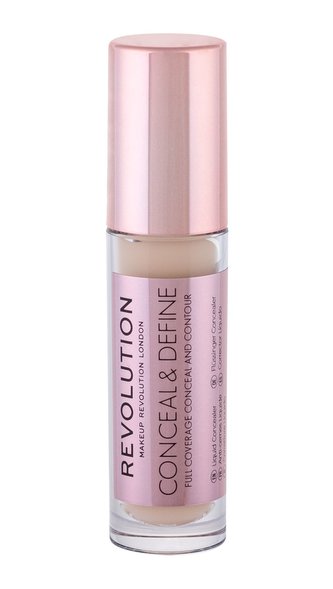 Makeup Revolution London Conceal & Define Korektor 4 g C6,5 pro ženy