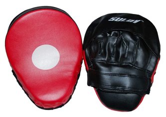 Box lapa prohnutá SULOV® PVC, pár, černo-červená