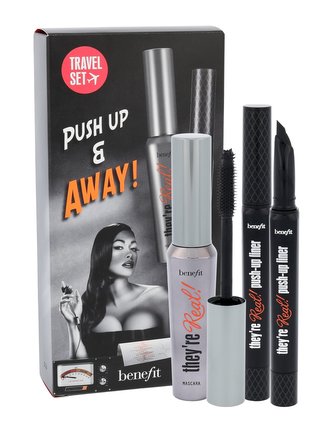 Benefit They´re Real! řasenka They´re Real! 8,5 g + oční linky They´re Real! 1,4 g