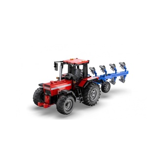 CaDA RC stavebnice RC Traktor s pluhem 1675 dílků CaDA RC stavebnice RC Traktor s pluhem 1675 dílků