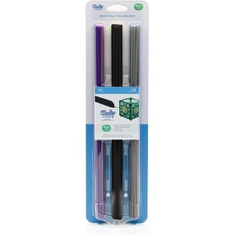 3Doodler náplň PLA pro 3D pero Create+ 75 ks - černá, fialová, šedá
