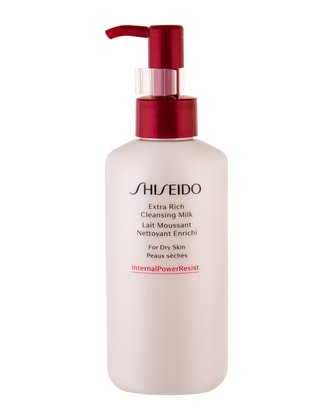 Shiseido Essentials Čisticí mléko Extra Rich 125 ml pro ženy