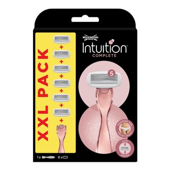 Wilkinson Intuition Complete XXL náhrady - náhradní hlavice 6ks + strojek