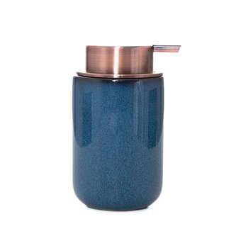 Dávkovač | CASPER | modrý | 8,1x11,2/13,5cm | 877389 Homla