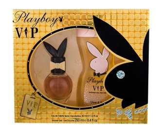 Playboy VIP For Her toaletní voda 30 ml + sprchový gel 250 ml