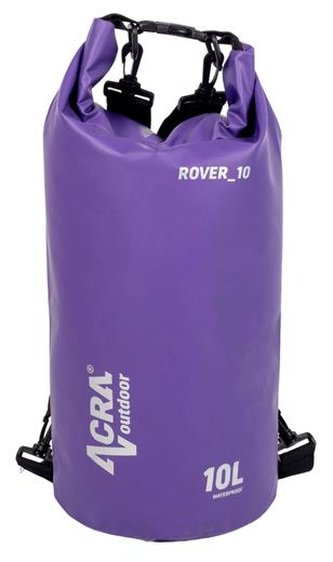 Lodní vak Acra ROVER 10 L fialový