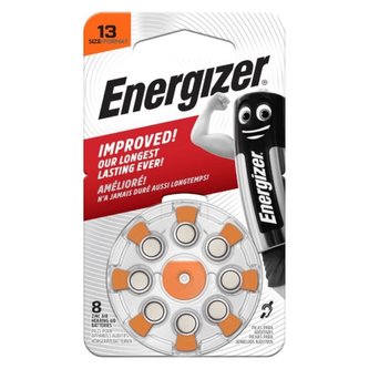 Baterie pro audioprotetiku Energizer Zinc Air 13 DP-8