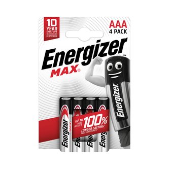 Batterie, AA (tužková), 4 ks, ENERGIZER "Max"