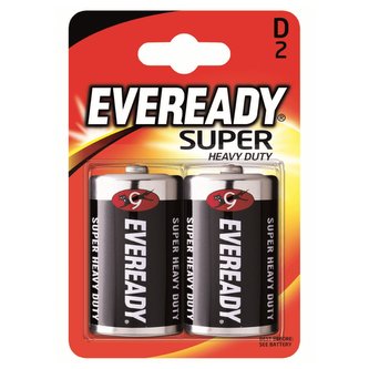 Baterie Eveready Super D 2pack