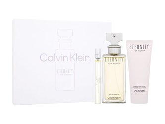 Calvin Klein Eternity parfémovaná voda 100 ml + tělové mléko 100 ml + parfémovaná voda 10 ml Calvin Klein Eternity parfémovaná voda 100 ml + tělové mléko 100 ml + parfémovaná voda 10 ml