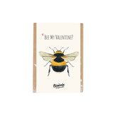 Blossombs Semínkové bomby - Dárková sada mini "Bee my Valentine" - Včelka (4 ks)