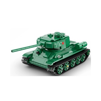 CaDA RC stavebnice RC Tank T-34 722 dílků CaDA RC stavebnice RC Tank T-34 722 dílků