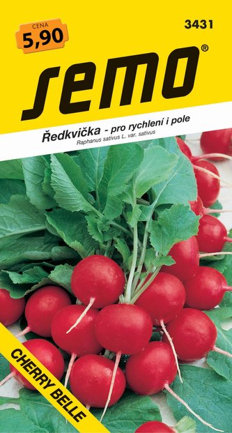 Ředkvička červ. - Cherry Belle rychl,pole 1,5g