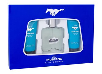 Ford Mustang Mustang Blue toaletní voda 100 ml + sprchový gel 100 ml + balzám po holení 100 ml