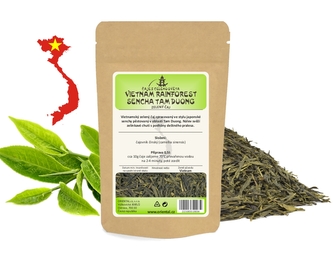 Zelený čaj Vietnam Rainforest Sencha Tam Duong 1000 g