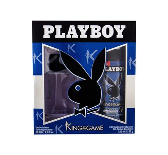 Playboy King of the Game For Him toaletní voda 60 ml + deodorant 150 ml