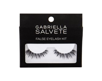 Gabriella Salvete False Eyelashes umělé řasy 1 pár + lepidlo na řasy 1 g