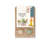 Blossombs Semínkové bomby - Drobný dáreček pro učitele - Květiny (2 ks)