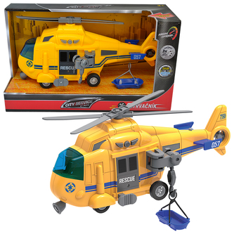 CITY SERVICE CAR - Vrtulník pobřežní stráže 1:16 - 3 druhy