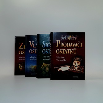 Prodavači ostatků, Sběratelé ostatků, Vládcové ostatků, Zloději ostatků (komplet 4 svazků)