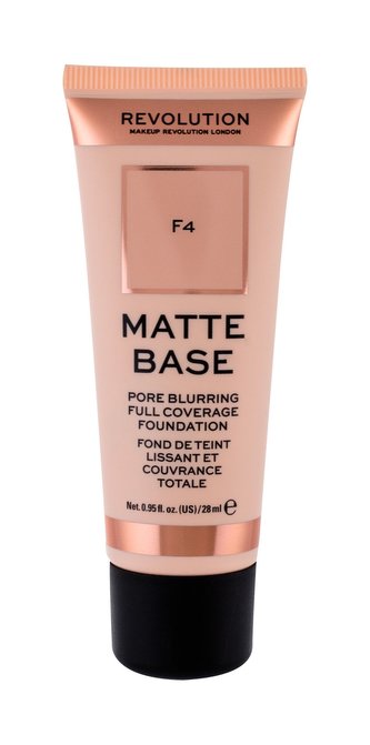 Makeup Revolution London Matte Base Makeup 28 ml F4 pro ženy