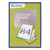 tarifold Display Frame - magnetický rámeček, A4, modrý, 1 ks