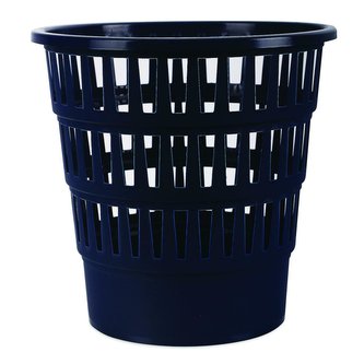 Office Products odpadkový koš perforovaný, 16 l, PP, tmavě modrý