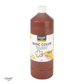 Creall temperová barva, 1000 ml, tm. hnědá
