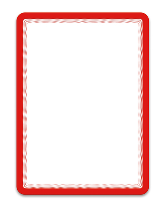 tarifold Magneto - samolepicí rámeček, A4, červený, 2 ks