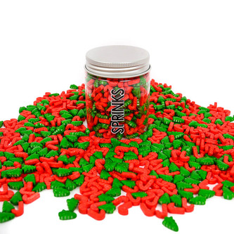 Cukrové zdobení SPRINKS - SANTA'S COMING 75g
