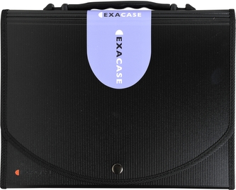 Exacompta Exacase - zakládací pouzdro, A4, PP, černý Exacompta Exacase - zakládací pouzdro, A4, PP, černý