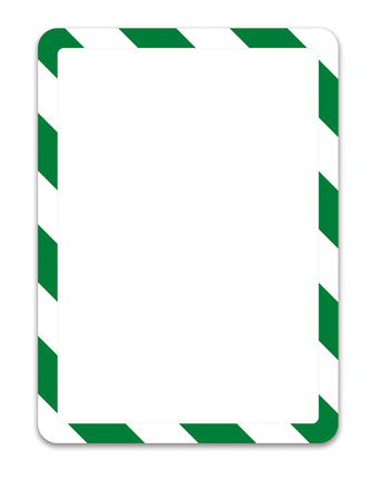 tarifold Magneto - bezpečnostní samolepicí rámeček, A4, zeleno-bílý, 2 ks