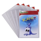 Kapsa, červená, magnetické zavírání, A4, DJOIS
