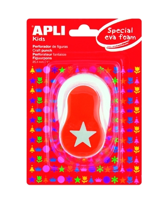 APLI děrovačka - motiv hvězda, na pěnovku
